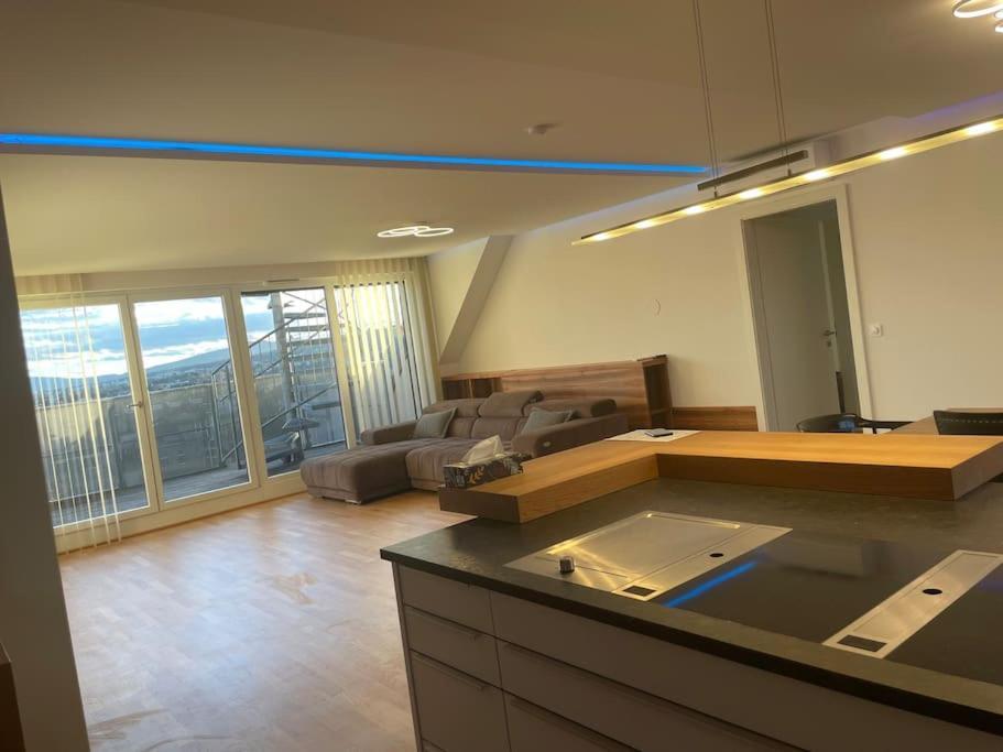 Rooftop Terrace- Panoramablick Ueber Wien Apartment Ngoại thất bức ảnh