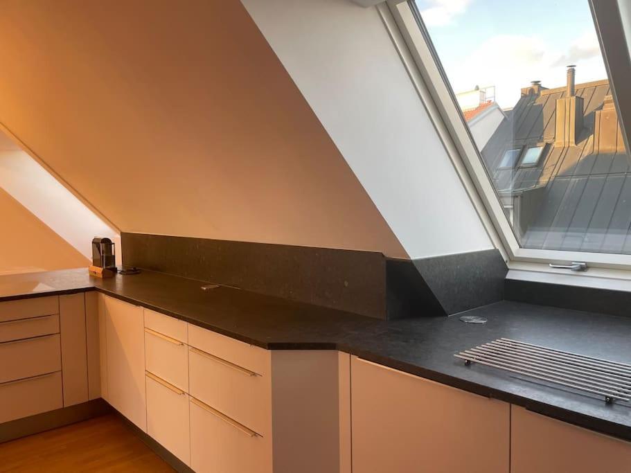 Rooftop Terrace- Panoramablick Ueber Wien Apartment Ngoại thất bức ảnh