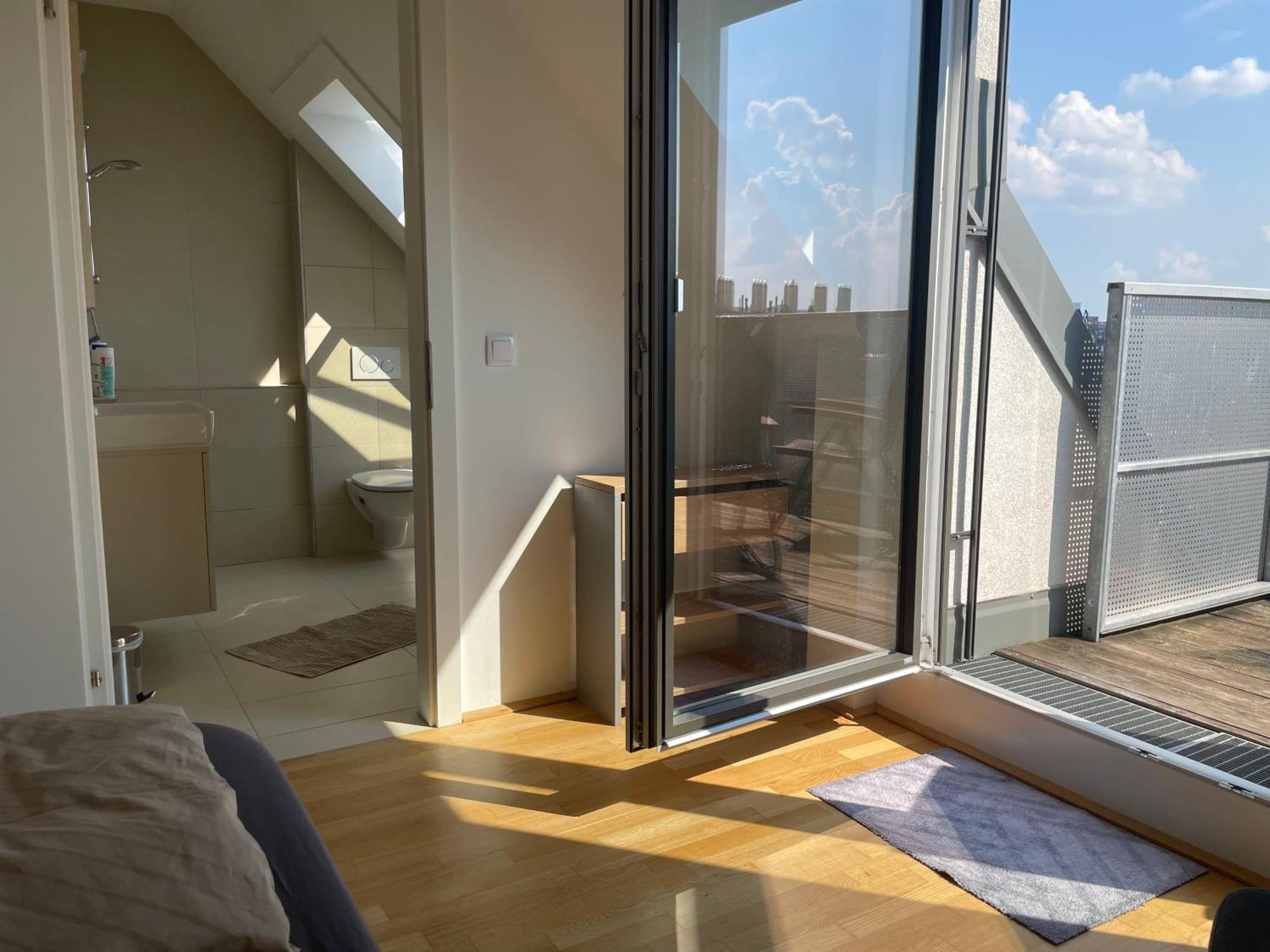 Rooftop Terrace- Panoramablick Ueber Wien Apartment Ngoại thất bức ảnh