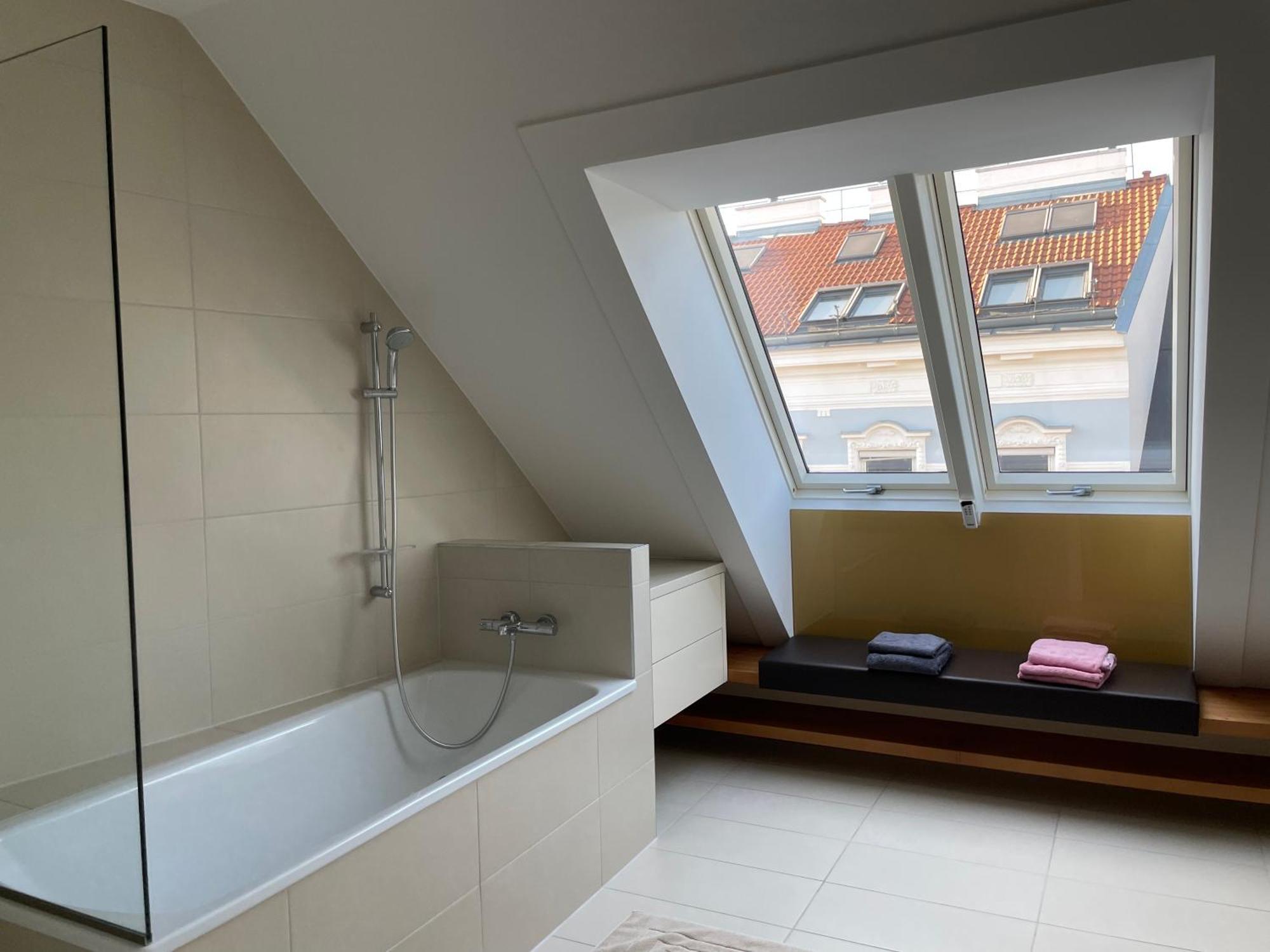 Rooftop Terrace- Panoramablick Ueber Wien Apartment Ngoại thất bức ảnh